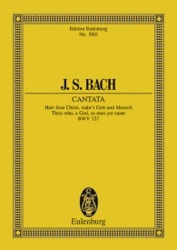 Bach: Cantata No. 127 (Dominica Estomihi) BWV 127 (Study Score) published by Eulenburg